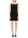 Givenchy Cutout Draped Mini Dress In Black
