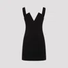 Givenchy V-collar Mini Dress In Black