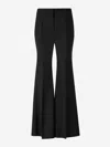 GIVENCHY GIVENCHY CREPE FLARE TROUSERS