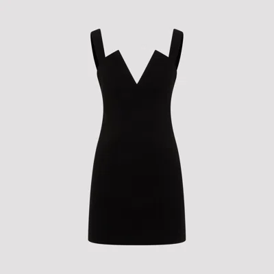 Givenchy Crepe Mini Dress In Black