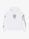 GIVENCHY GIVENCHY CREST BOXY FIT HOODIE IN FLEECE
