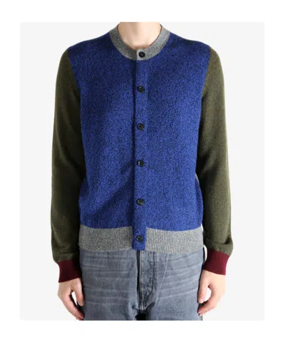 Givenchy Crew Neck Cardigan In Multi