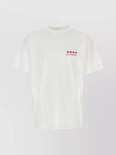 Givenchy Crew Neck Graphic T-shirt In White