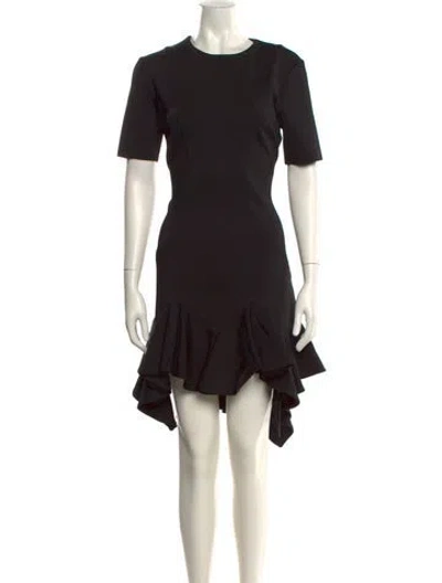 Pre-owned Givenchy Crew Neck Knee-length Dress W/ Tags In Black