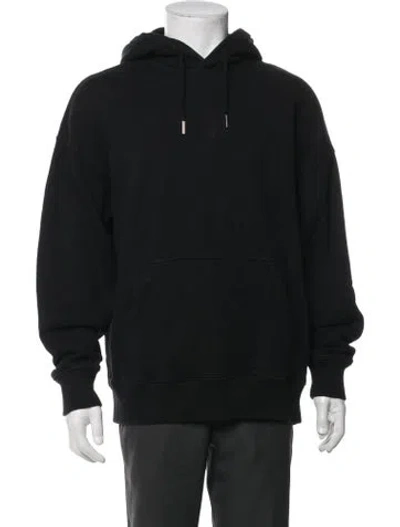 Pre-owned Givenchy Crew Neck Long Sleeve Hoodie In Black