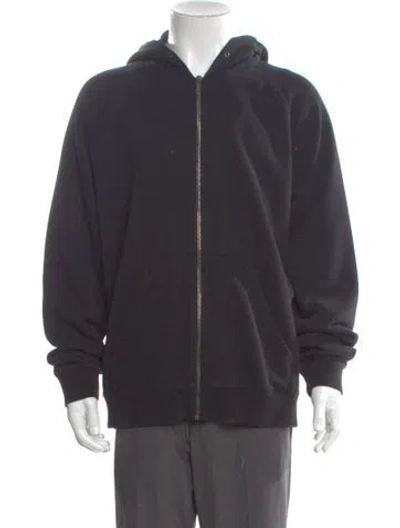 Pre-owned Givenchy Crew Neck Long Sleeve Hoodie In Gray