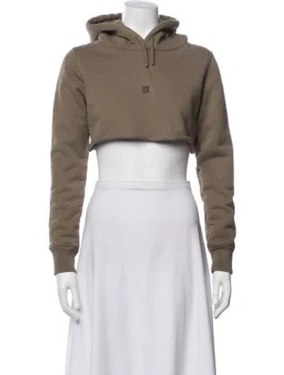 Pre-owned Givenchy Crew Neck Long Sleeve Hoodie In Neutral