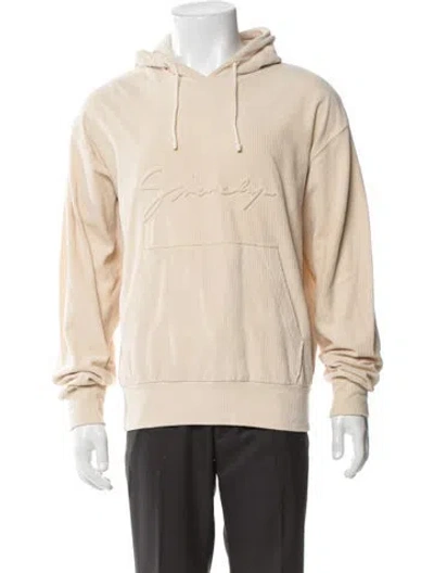 Pre-owned Givenchy Crew Neck Long Sleeve Hoodie In Neutral