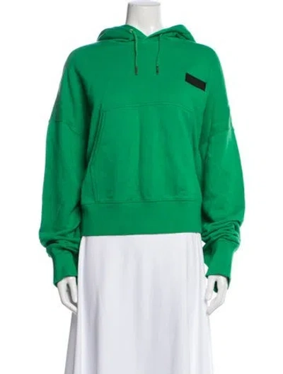 Pre-owned Givenchy Crew Neck Long Sleeve Hoodie W/ Tags In Green