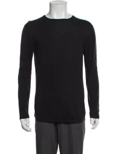 Pre-owned Givenchy Crew Neck Long Sleeve Pullover In Blue
