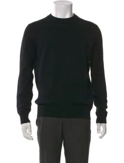 Pre-owned Givenchy Crew Neck Long Sleeve Sweatshirt In Black