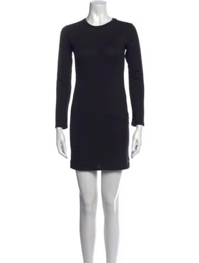 Pre-owned Givenchy Crew Neck Mini Dress W/ Tags In Black