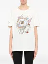 Givenchy Crew Neck Printed T-shirt In Neutral