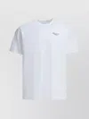 Givenchy Men White Crew Neck T-shirt With Logo On Front And Back In Cotton Man In White