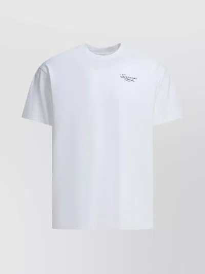 GIVENCHY COTTON LOGO PRINT T-SHIRT