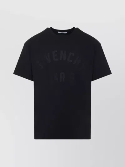Givenchy Crew Neck Short Sleeve T-shirt In Black