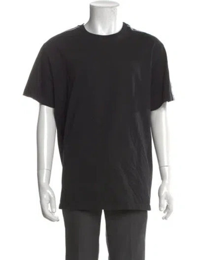Pre-owned Givenchy Crew Neck Short Sleeve T-shirt In Black