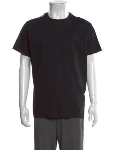 Pre-owned Givenchy Crew Neck Short Sleeve T-shirt In Black