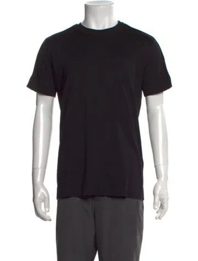 Pre-owned Givenchy Crew Neck Short Sleeve T-shirt In Black