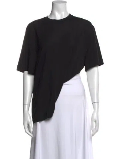 Pre-owned Givenchy Crew Neck Short Sleeve T-shirt In Black