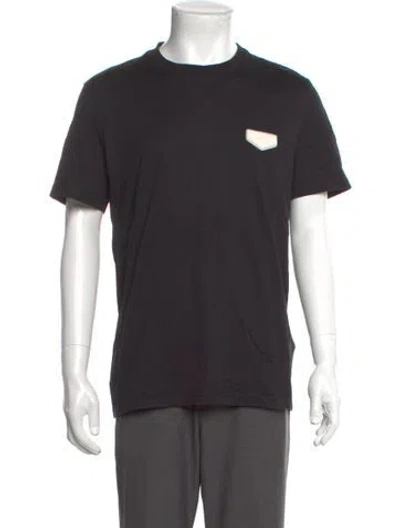 Pre-owned Givenchy Crew Neck Short Sleeve T-shirt In Gray