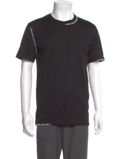 Pre-owned Givenchy Crew Neck Short Sleeve T-shirt In Gray