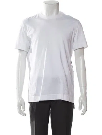 Pre-owned Givenchy Crew Neck Short Sleeve T-shirt In White