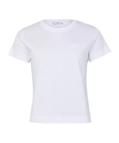 Givenchy Crew Neck Short-sleeved T-shirt In White