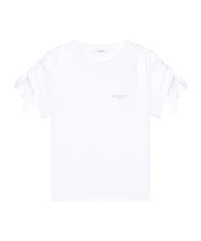 Givenchy Crew Neck Short-sleeved T-shirt In White