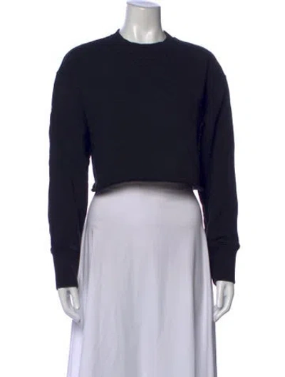 Pre-owned Givenchy Crew Neck Sweater In Black