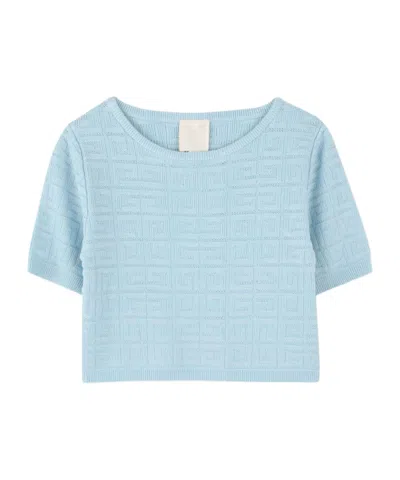 GIVENCHY GIVENCHY KIDS 4G JACQUARD CREWNECK JUMPER