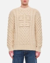 GIVENCHY CREW NECK SWEATER CHUNKY WEIGHT