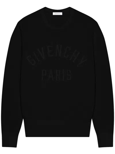 Givenchy Crew Neck Sweater Clothing In Black