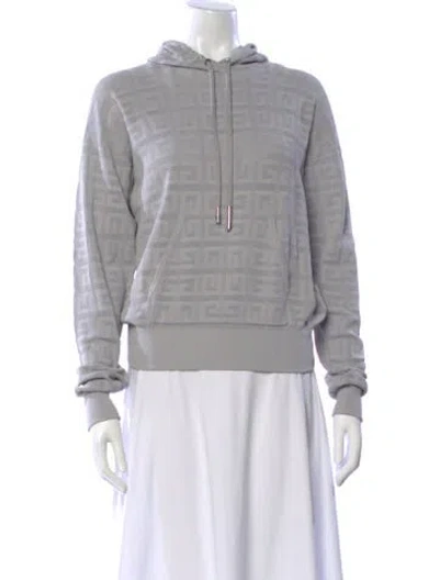 Pre-owned Givenchy Crew Neck Sweater In Gray