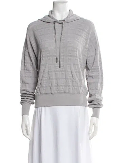 Pre-owned Givenchy Crew Neck Sweater In Gray