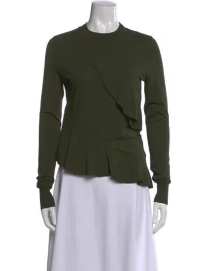 Pre-owned Givenchy Crew Neck Sweater In Green