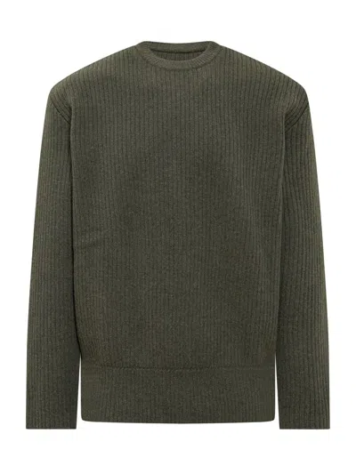 Givenchy Crewneck Sweater In Green