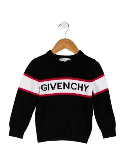 Pre-owned Givenchy Babies' Crewneck Knitwear Sweater In Black