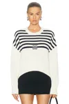 Givenchy Sweaters In White & Navy