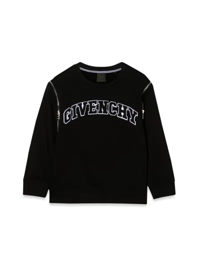 Givenchy Kids' Crewneck Sweatshirt In Black