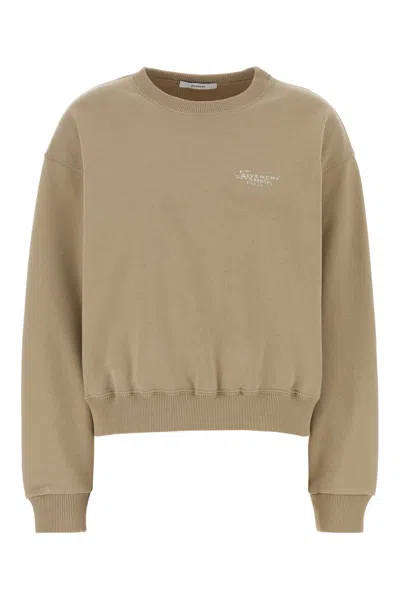 Givenchy Crewneck Sweatshirt In Brown