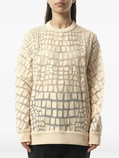 Givenchy Crew-neck Sweatshirt In Neutral