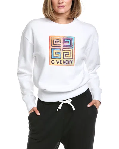 Givenchy Crewneck Sweatshirt In White