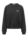Givenchy Sweatshirt Featuring Signature Brand Stamp Crewneck In Black