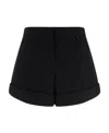 Givenchy Crimped Shorts In Black