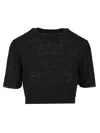 Givenchy Crop Sweater Knitwear Black
