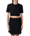 Givenchy Crop Top In Black