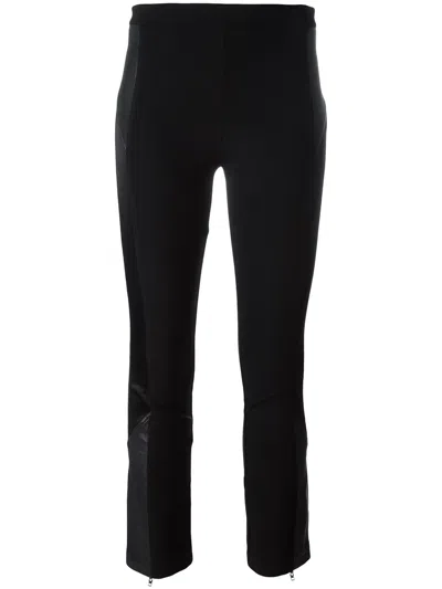 Givenchy Cropped Bootcut Trousers In Black