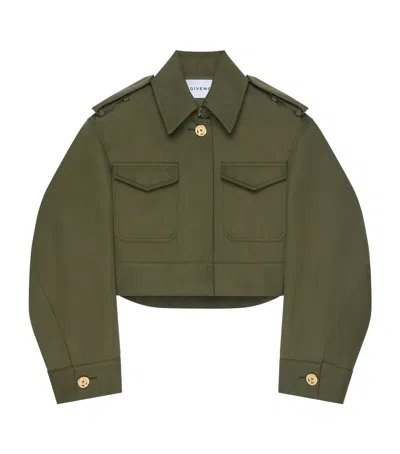 Givenchy Cropped Cocoon Utility Jacket