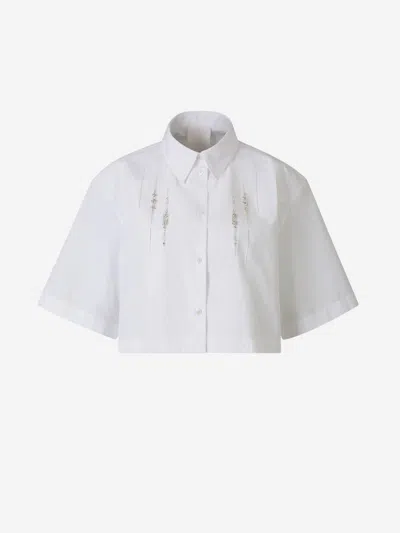 Givenchy Cropped Cotton Shirt